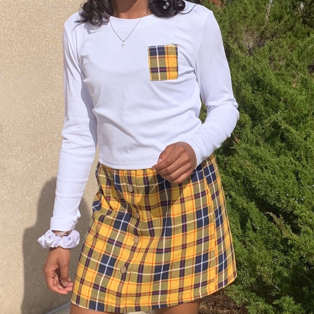 shop this plaid two piece set!